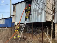 Миколаївська область: вогнеборці ліквідували пожежу кіоску