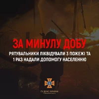 Впродовж минулої доби вогнеборці ДСНС Рівненщини ліквідували 3 пожежі та 1 раз надали допомогу населенню