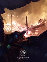 Рятувальники ліквідували пожежу недіючого складського приміщення