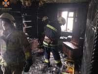 Під час загоряння житлового будинку загинула людина