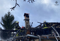 Білоцерківський район: вогнеборці ліквідували загорання господарчої будівлі