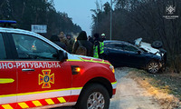 Київська область: рятувальники деблокували постраждалих внаслідок ДТП