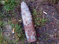 Житомирський район: піротехніки знищили артилерійський снаряд часів Другої світової війни