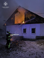 На Вінниччині ліквідовано пожежу житлвого будинку