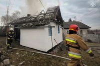Протягом доби вогнеборці Хмельниччини тричі гасили пожежі на території приватних домоволодінь