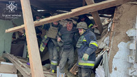Рятувальники ДСНС врятували з-під завалів житлового будинку 2-х людей