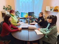 Робоча зустріч пробаціонерів Гадячини з інспекторкою сектору ювенальної превенції Миргородського районного відділу поліції.