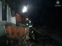 Рятувальники ліквідували дві пожежі в житлових секторах області