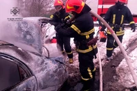 Синельниківський район: вогнеборці ліквідували загорання легкового автомобіля