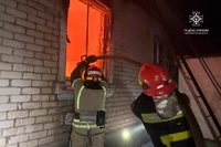 М. Кривий Ріг: надзвичайники ліквідували пожежу у житловому будинку