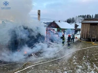 Вогнеборці ліквідували пожежу житлового будинку у Верховинському районі
