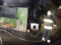 Фастівський район: ліквідовано загорання господарчої будівлі