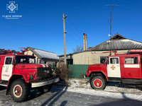 Куп’янськ: рятувальники на місці ліквідації пожежі виявили тіло загиблого чоловіка