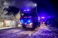 Харківський район: вогнеборці МПК та рятувальники ДСНС ліквідували пожежу у приватному  двоповерховому будинку