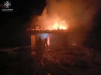 Рятувальники ліквідували пожежу господарської будівлі в Калуському районі