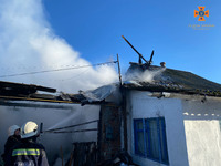На Вінниччині ліквідовано пожежі на територіях приватних домоволодінь