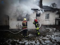 Бориспільський район: ліквідовано загорання нежитлового будинку