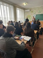 Виховна бесіда із  школярами Первомайська гімназія №1