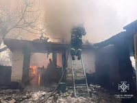 Новоукраїнський район: рятувальники ліквідували пожежу гаража