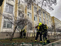 Рятувальники ліквідували займання в одній зі шкіл столиці