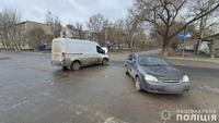 В автопригоді у середмісті Миколаєва постраждали два пасажира, в тому числі малолітня дитина – поліція встановлює обставини