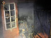 Київська область: під час пожежі в житловому будинку загинула людина