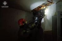 М. Синельникове: рятувальники ліквідували пожежу в житловому будинку