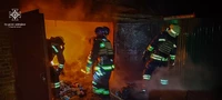 М. Білопілля: вогнеборці ліквідували загоряння гаража