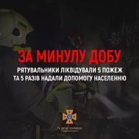 48 вогнеборців та 12 одиниць спецтехніки було залучено до ліквідації пожеж та надання допомоги населенню за минулу добу