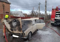 Миргород: рятувальники ліквідували пожежу в автомобілі