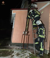 Броварський район: ліквідовано загоряння сажі в димоході приватного житлового будинку