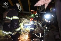 Богодухівський район: ворог завдав ракетних ударів по будівлі готелю, внаслідок чого загинуло немовля