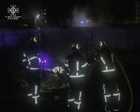 Рятувальники ліквідували загоряння на будівництві