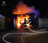 Бориспільський район: ліквідовано загорання приватного гаража