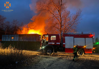 Вишгородський район: рятувальники ліквідували загорання будівельного вагончика