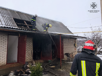 Рятувальники Вінниччини ліквідували загоряння господарчої споруди