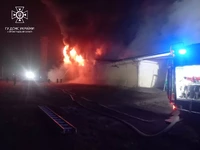 Кіровоградська область: рятувальники ліквідували займання складського приміщення