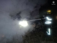 Рятувальники ліквідували загорання легкового автомобіля