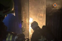М. Павлоград: на пожежі чоловік отримав опіки рук та голови