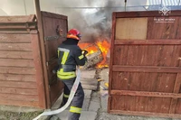 Нікопольський район: на пожежі чоловік отримав опіки
