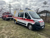 Кіровоградська область: рятувальники надали допомогу водію автомобіля швидкої медичної допомоги