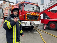 В Умані рятувальники ліквідували пожежу на підприємстві