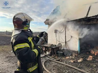 Бердичівський район: вогнеборці ліквідували пожежу в приватному домогосподарстві
