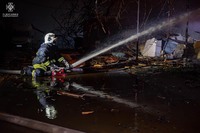 Одеса: рятувальники ліквідовують наслідки ворожої атаки