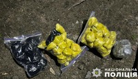 Поліція Полтавщини вилучила у 25-річного мешканця Кременчука близько 90 наркозакладок