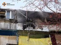 У Запоріжжі під час пожежі із задимлених приміщень евакуювали четверо людей