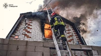 М. Суми: рятувальники ліквідували пожежу, що виникла в дачному будинку