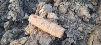 На Ужгородщині піротехніки знищили один артилерійський снаряд