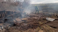 Полтавський район: рятувальники загасили займання сміття на відкритій території