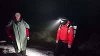 Гірські рятувальники відшукали заблукалого туриста